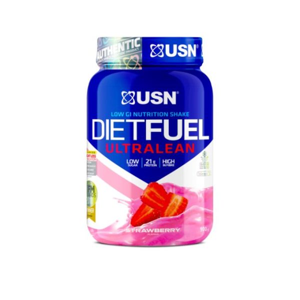 USN Diet Fuel Ultralean Bag - 900g (2 Lbs) - Strawberry