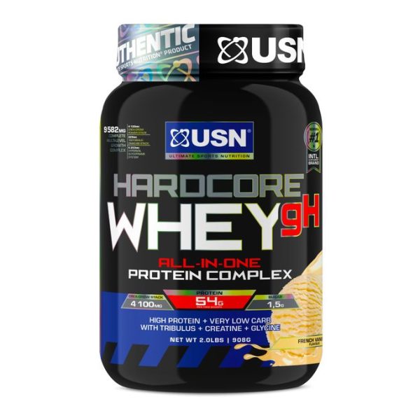 USN HardCore Whey - 908g (2 Lbs)- Vanilla