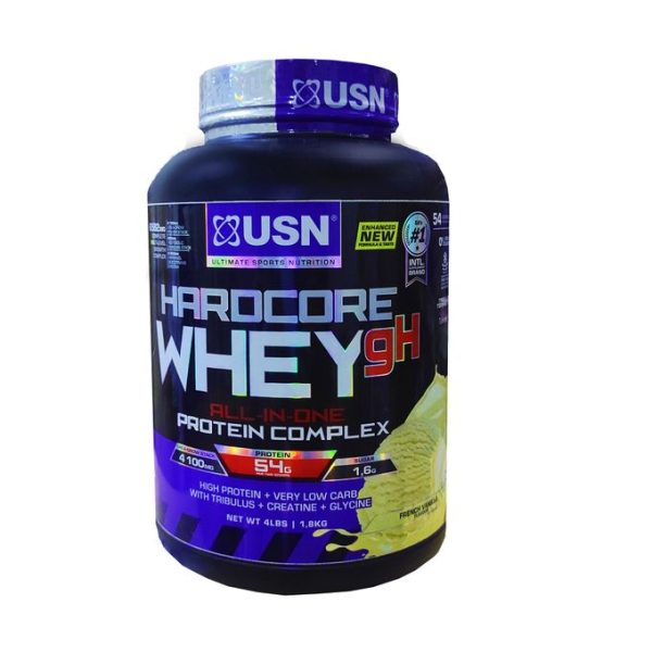 USN HardCore Whey GH - 1.8kg (4.4 Lbs) - Vanilla