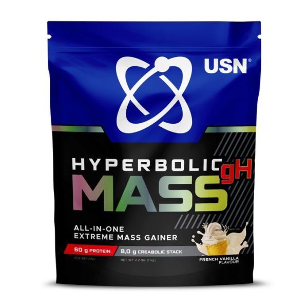 USN Hyperbolic Mass French Vanilla 1Kg (2.2 Lbs).