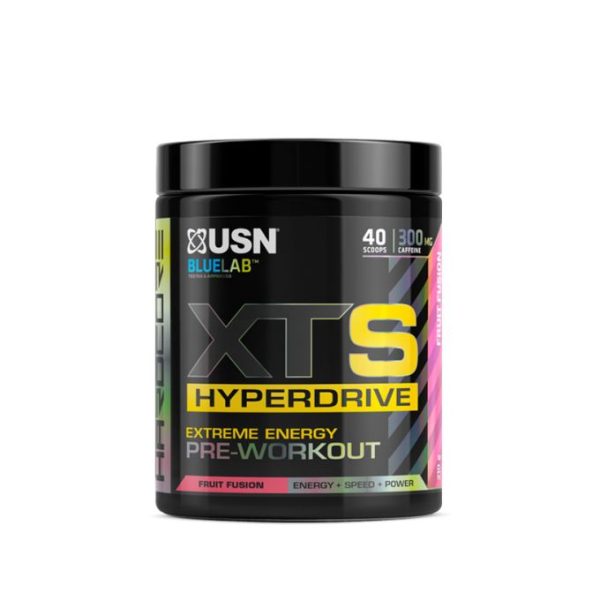 USN XTS HYPERDRIVE FRUIT FUSION 210G 40 SCOOPS