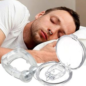 Vivostar Anti Snore Nose Clip, Anti Snoring Nose Devices, With 2 Pcs Nose Vents