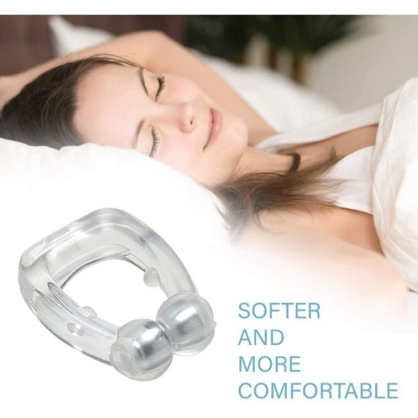 Vivostar Anti Snore Nose Clip, Anti Snoring Nose Devices, With 2 Pcs Nose Vents