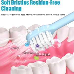 10 Pcs Children's Toothbrush Set Kids Oral Cleaning Kit Includes 2 Pcs U-shaped Toothbrush Giveaway