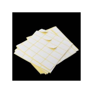 96 Stickers Self Adhesive Labels Sticker Blank White Labels