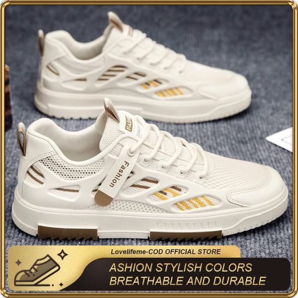 ASHION 2024 New Men's Trendy Sneakers - Stylish Colors, Breathable, And Durable