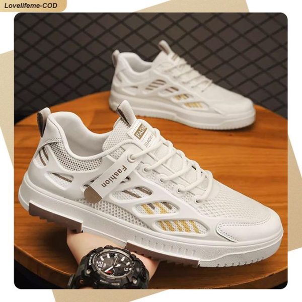 ASHION 2024 New Men's Trendy Sneakers - Stylish Colors, Breathable, And Durable