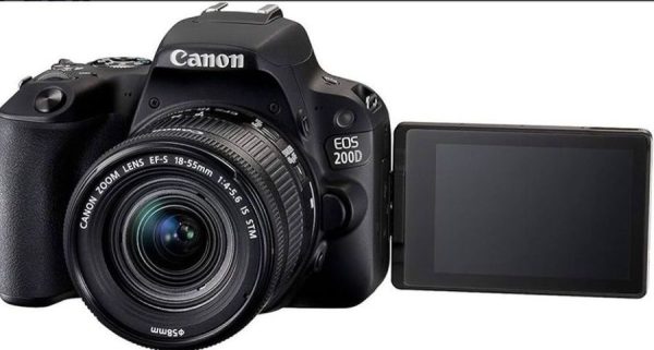 CANON EOS 200D DIGITAL DSLR CAMERA EF-S 18-55