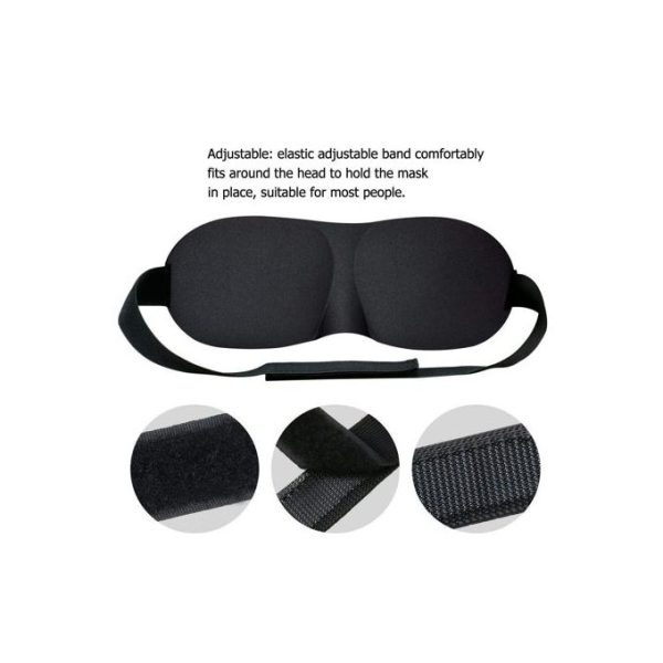 Fashion 3D Eye Shades Mask Sleep For Travel Sleeping Cover Blindfold