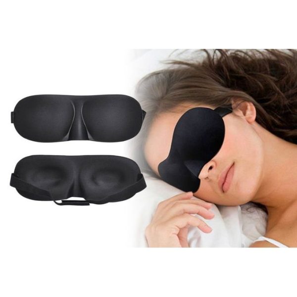 Fashion 3D Eye Shades Mask Sleep For Travel Sleeping Cover Blindfold