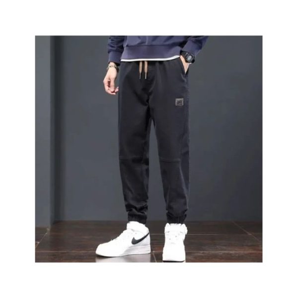 Fashion Casual Men Pants Cargo Loose-fit Versatile Trendy Wear-resistant Sweatpants