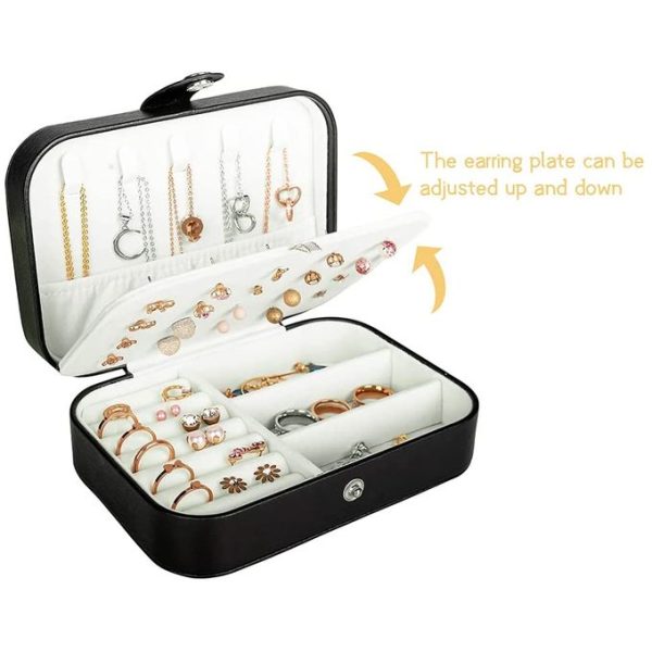 Fashion Jewelry Box Necklace Ring Storage Organizer Gift Case Women