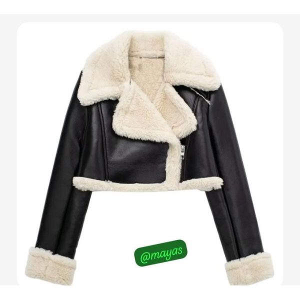 Fashion Leather jackets with fur