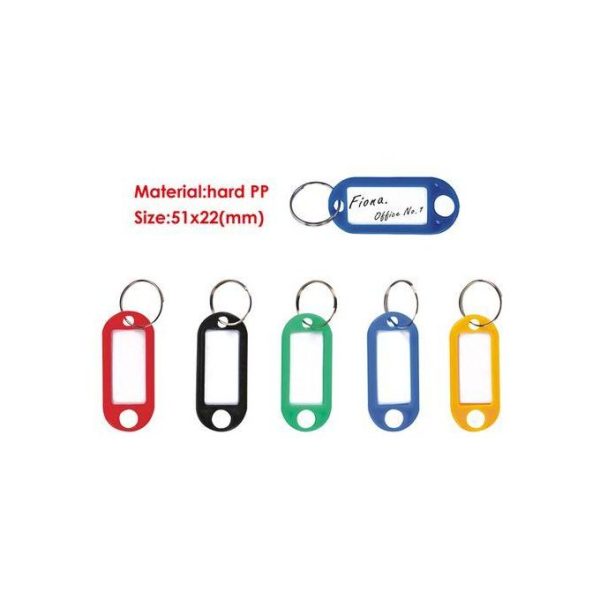 FOSKA Key Rings with Tag label (50 PCS)