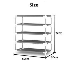 Shoes Rack Closet Storage Assemble Organizer 5-layer