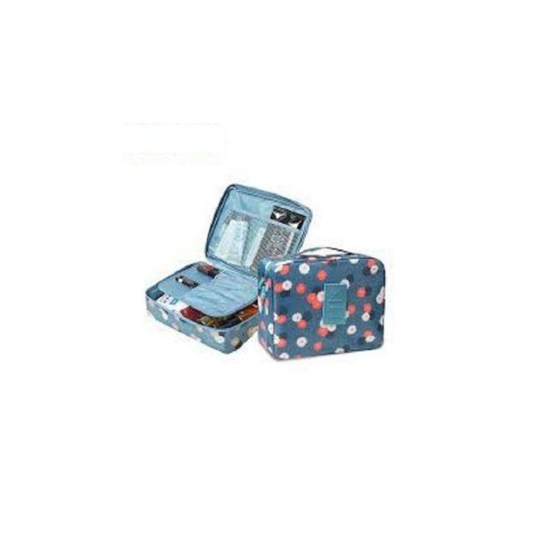 Travel Cosmetic Bag Makeup Organizer With Compartments