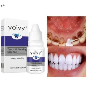 YOIVY Teeth Whitening Essence + Free Tongue Scraper , Teeth Whitener