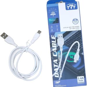 Fiilada Jaajarka telefoonka degdeg ku jaajarayso Type-C 1M ah